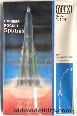 Apex 1/144 R-7 ICBM Sputnik Launcher, ML1002 plastic model kit